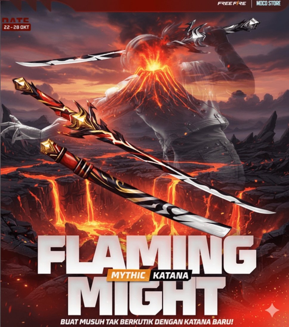 Skin senjata di game Free Fire (Suara x Gemini, Instagram)