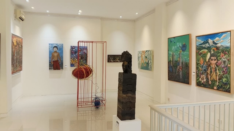 Pameran seni rupa bertajuk “Pandangan Pertama” yang berlangsung pada 25 Oktober - 9 November 2025 di kompleks bisnis Ciputra Citra Grand Mutiara, Jalan Wates km 9, Gamping, Sleman. [Ist]