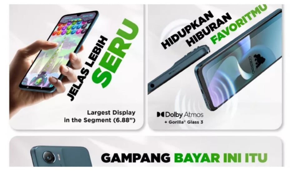 Spesifikasi Moto G06 Power. (Motorola)