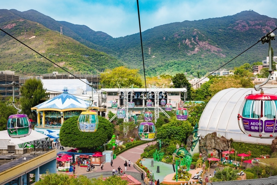 Kereta Gantung di Ocean Park Hong Kong. (dok. HKTB)