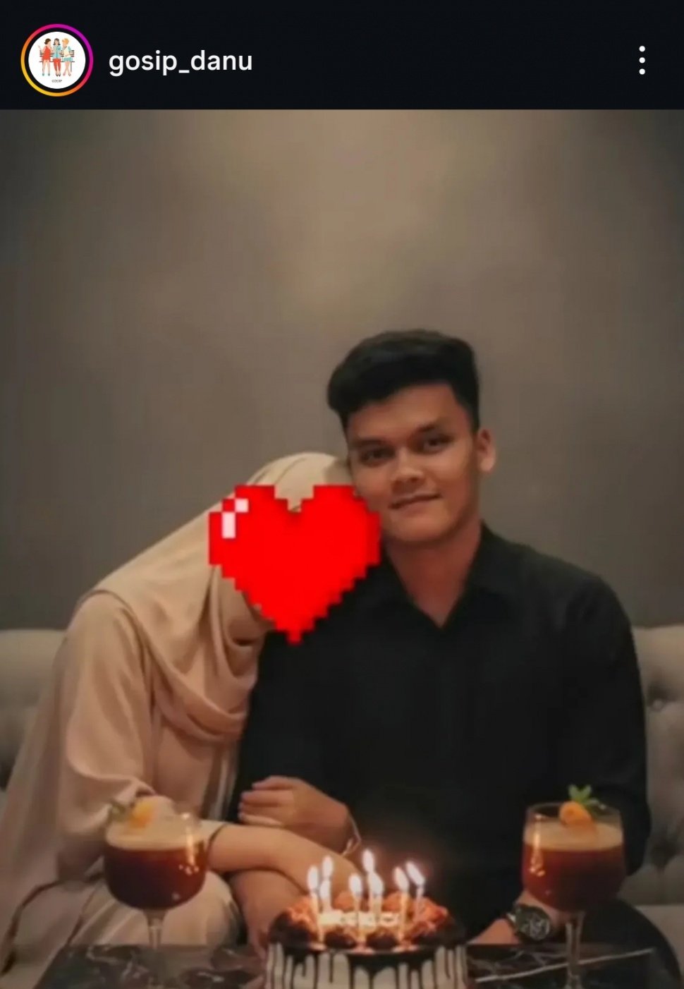 Foto diduga Jule, atau Julia Prastini dengan Safrie Ramadhan [Instagram]