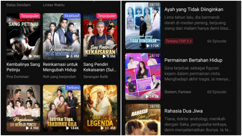 Ilustrasi Drama China. (Suara.com/ Rezza Rachmanta)