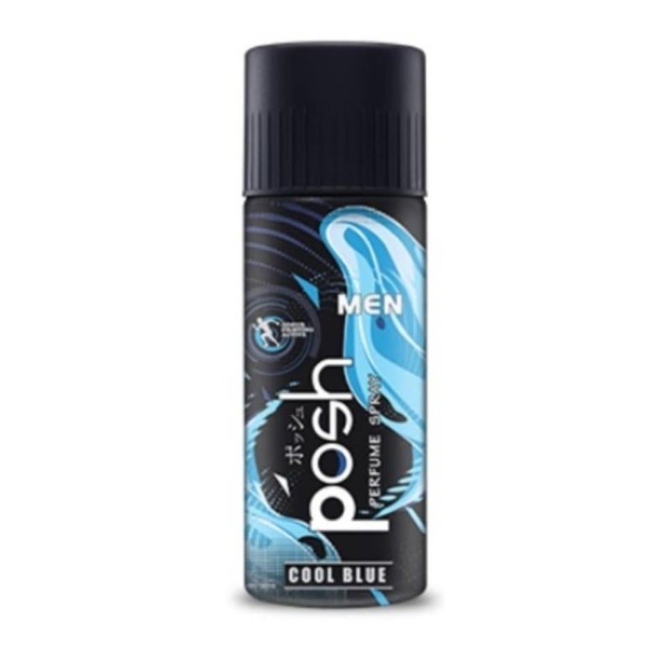 Posh Body Spray Perfumed Cool Blue