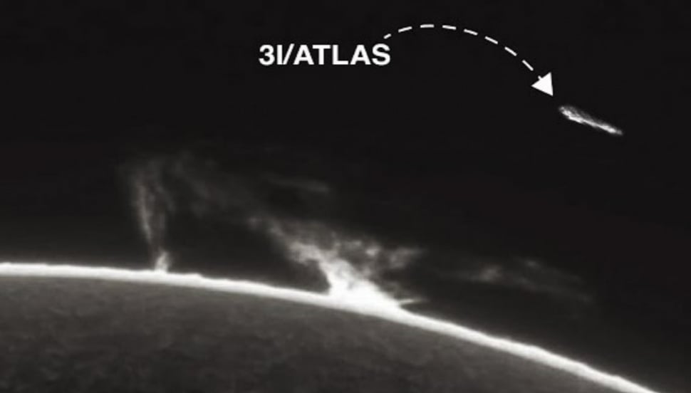 Penampakan 3I/ATLAS. (Hubble Telescope via Avi Loeb on Medium)