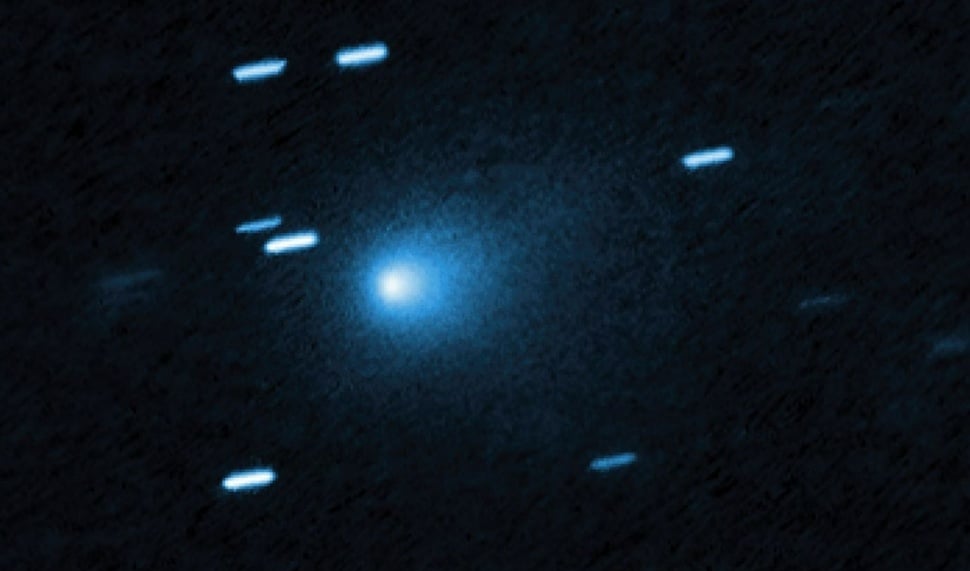 Penampakan komet 3I/ATLAS. (NASA)