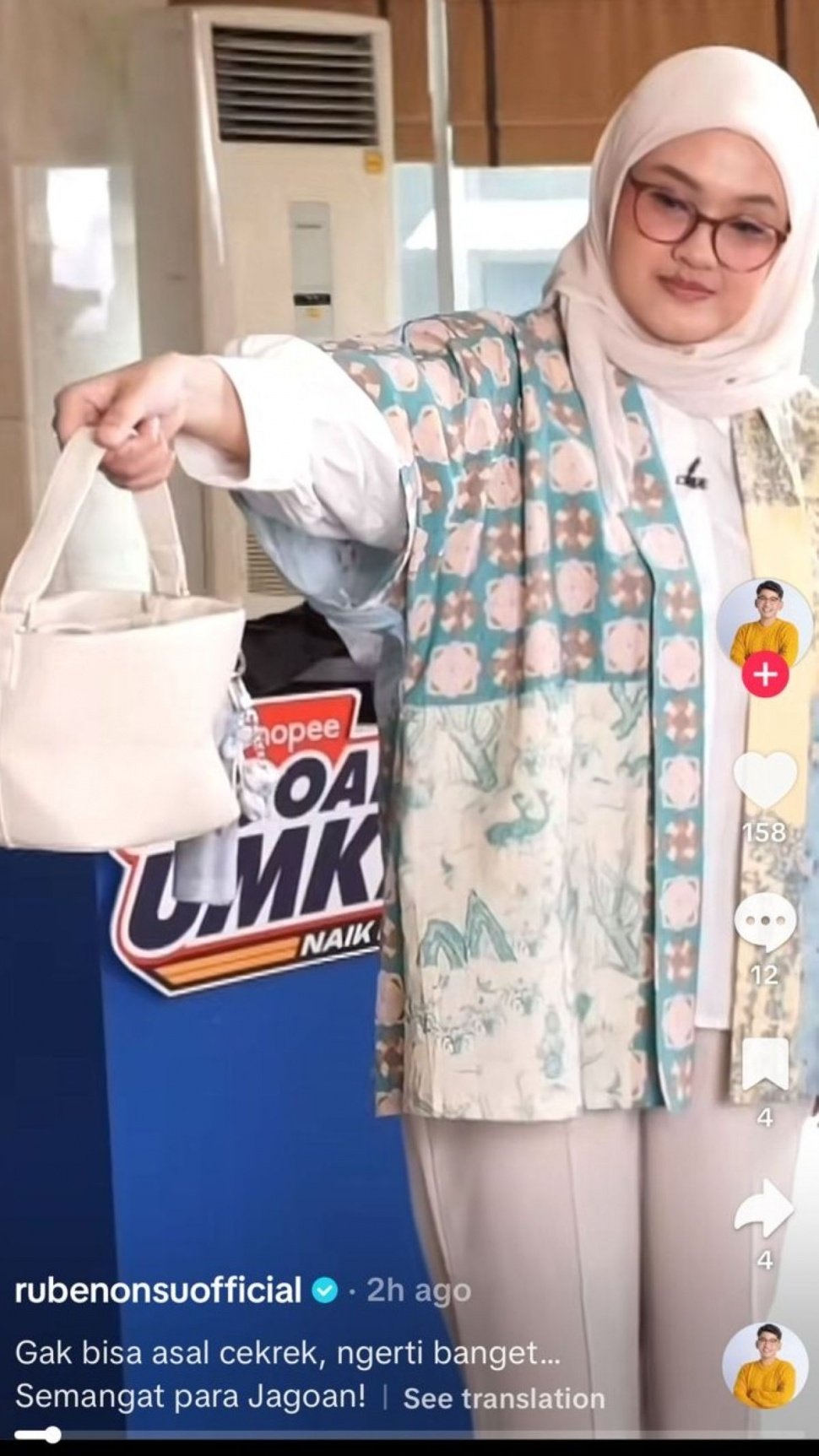 (Screenshot TT Ruben Onsu)