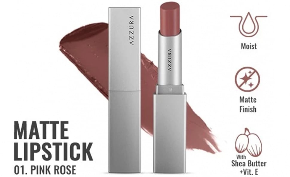 Lipstik untuk bibir kering yang murah dan tahan lama. (Shopee)