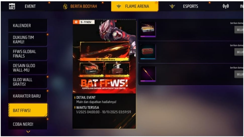 Event Flame Arena FF. (ist)