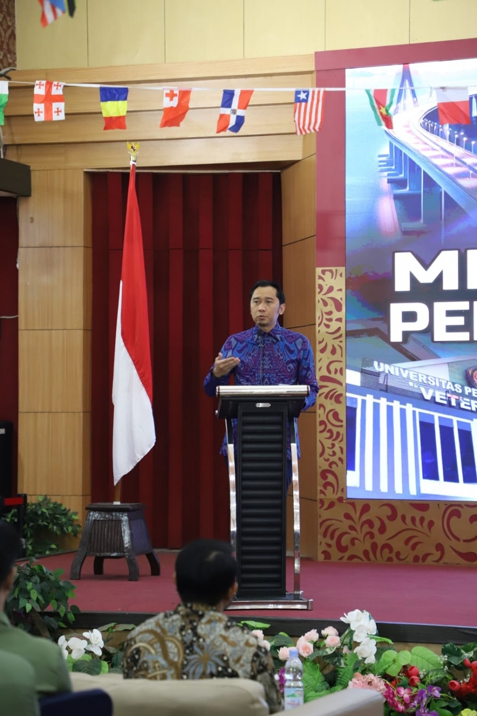 UPNVJ Jadi Panggung Diplomasi Budaya, Ibas Dorong Mahasiswa Jadi Duta Perdamaian. 