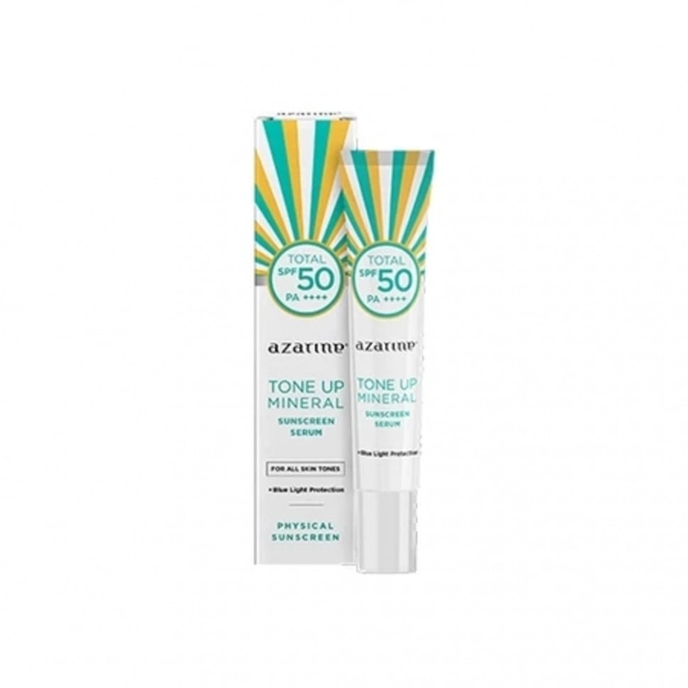 Azarine Tone Up Mineral Sunscreen Serum SPF 50 PA++++ (Dok. brand)