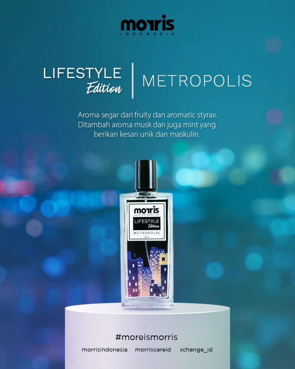 Morris Eau De Parfum - Lifestyle Metropolis (ig/morrisindonesia)