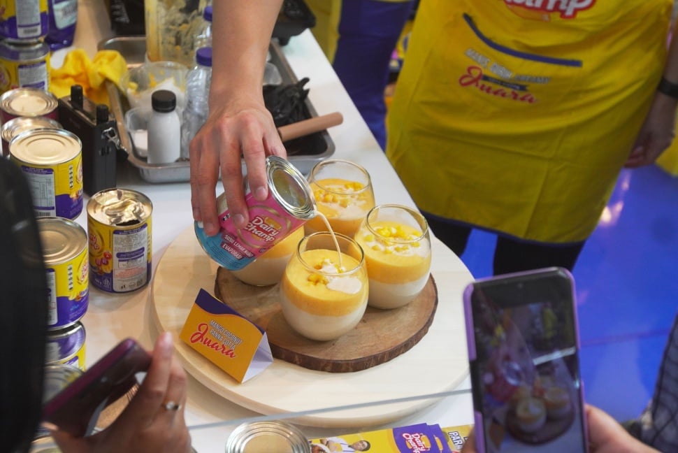 Mango Coconut Panna Cotta. (Dok. Dairy Champ)