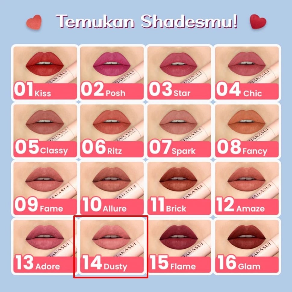 Lipstik untuk kondangan siang. (Shopee)