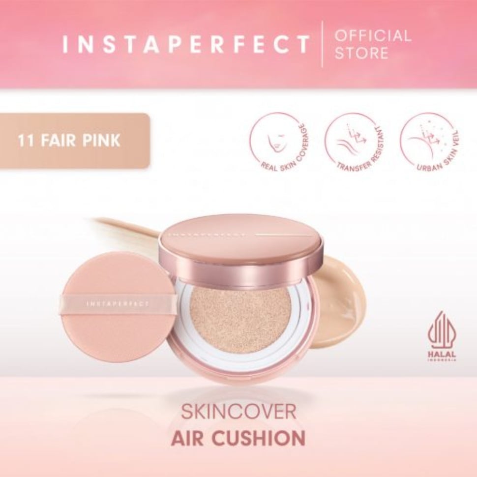 Wardah Instaperfect Skincover Air Cushion