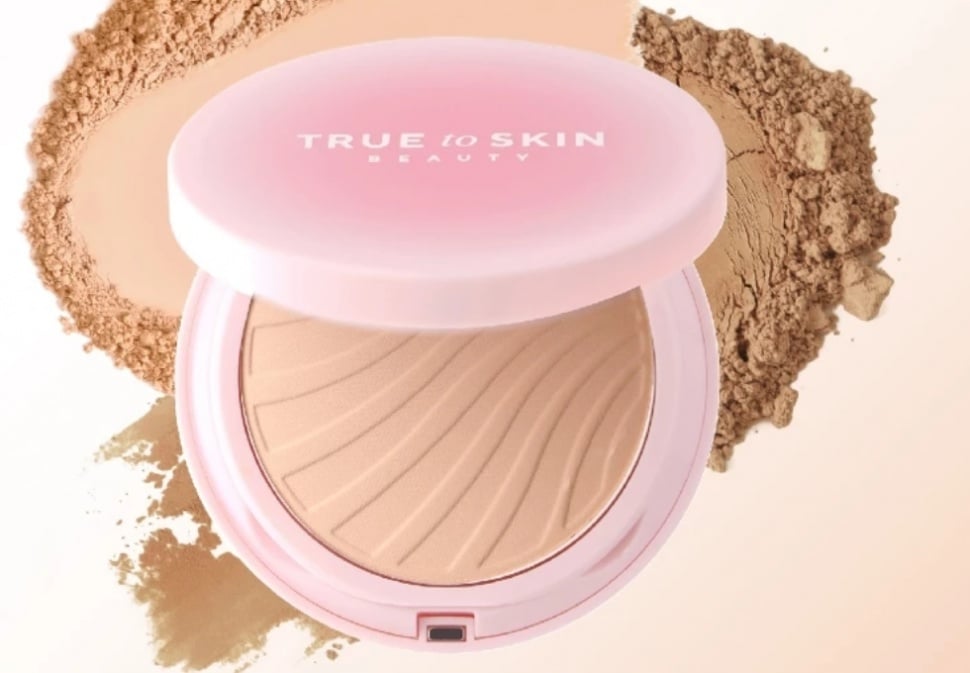 Rekomendasi bedak padat dengan hasil akhir dewy. (Shopee)