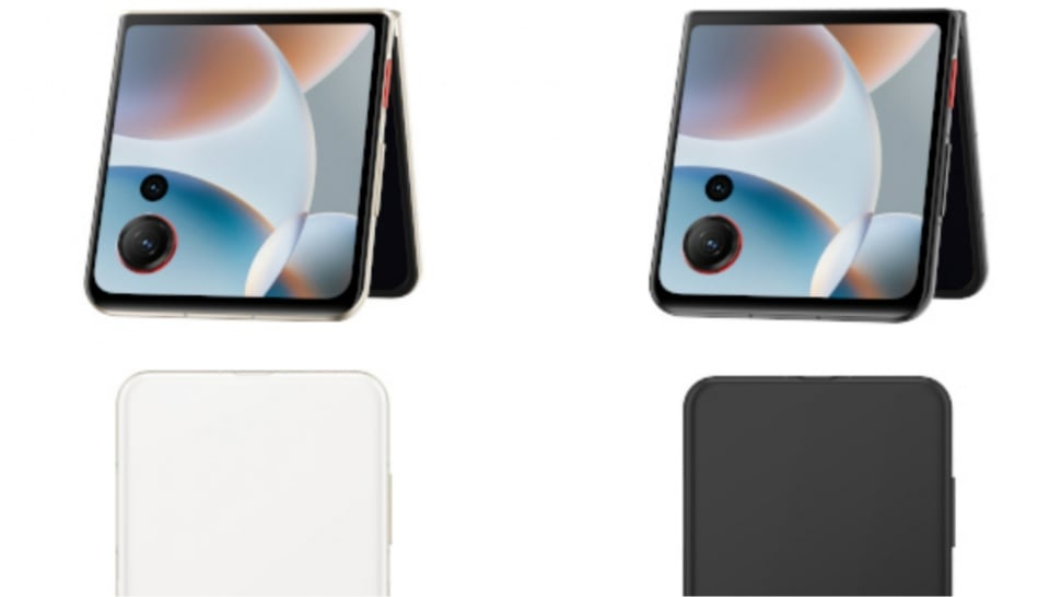 Render Nubia Flip 3. (X @evleaks)