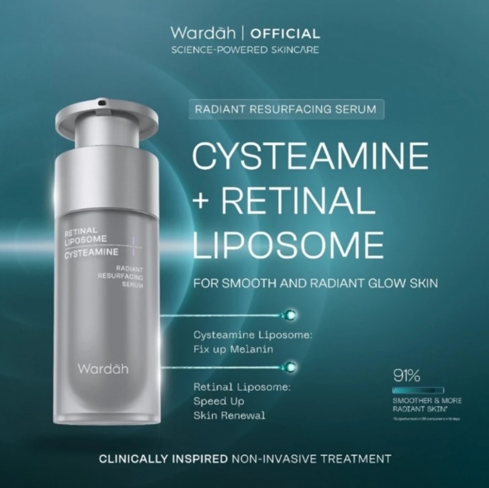 Wardah Radiant Resurfacing Retinal Cysteamine Serum (Shopee)