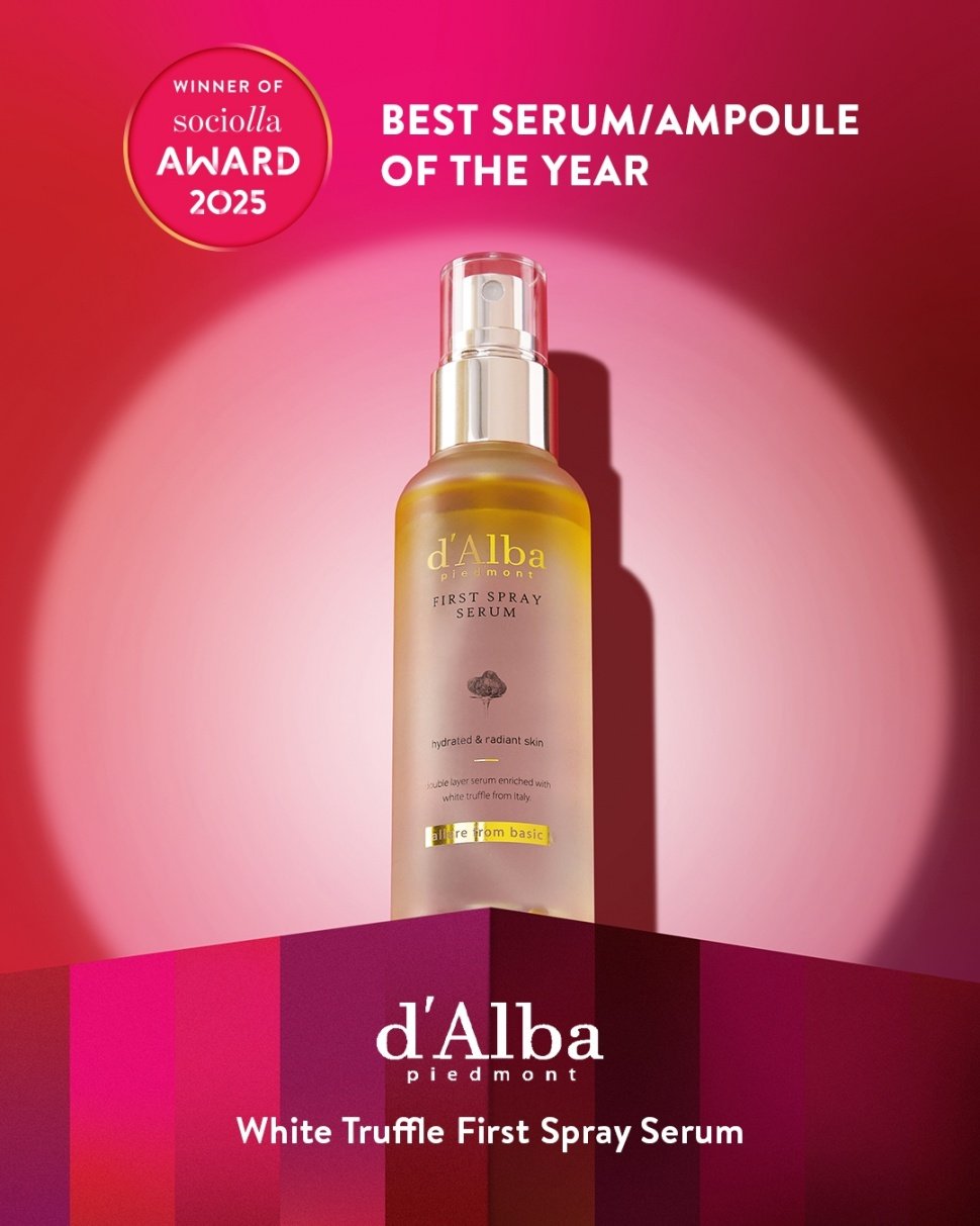 d’Alba – White Truffle First Spray Serum. (dok. Sociolla)