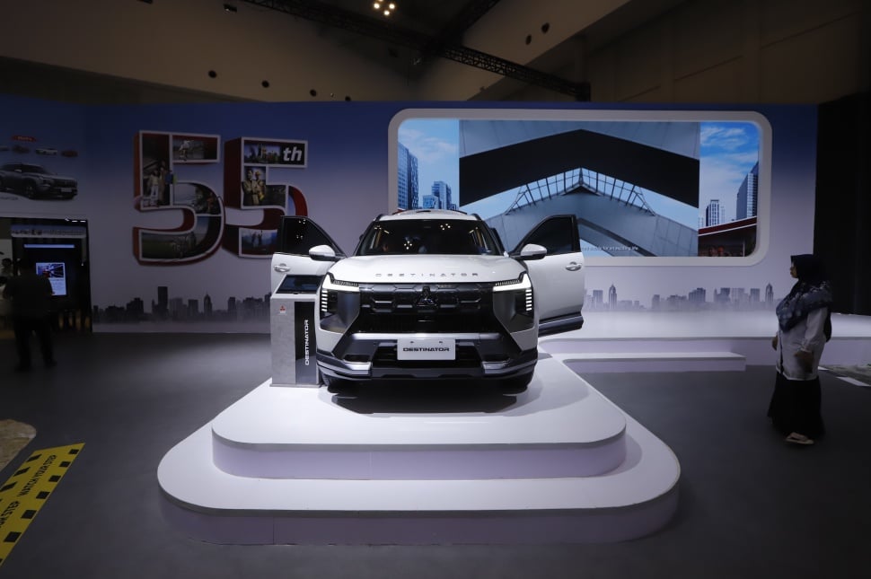 Mitsubishi Destinator di GJAW 2025. (Dok: Suara.com)