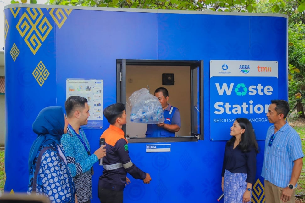 Waste Station di TMII. (Dok. Ist)