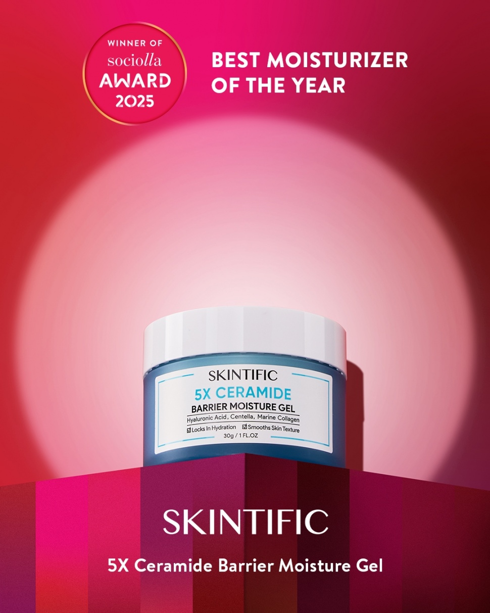 Skintific – 5X Ceramide Barrier Moisture Gel. (dok. Sociolla)