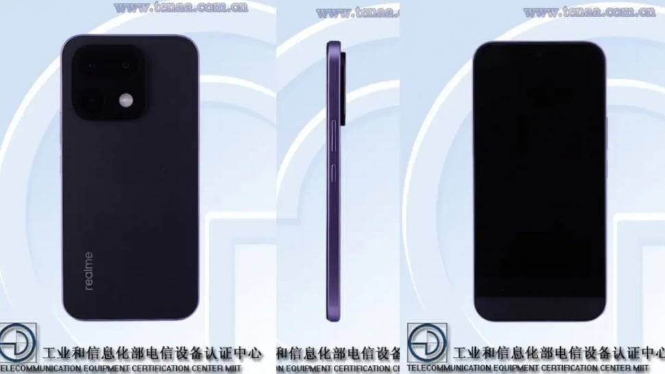 Realme 16 Pro lolos sertifikasi di China. (TENAA)