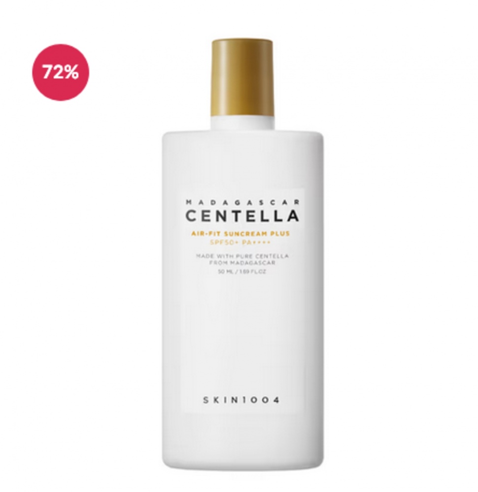 SKIN1004 Madagascar Centella Air-Fit Suncream Plus (Renewal) (Sociolla)