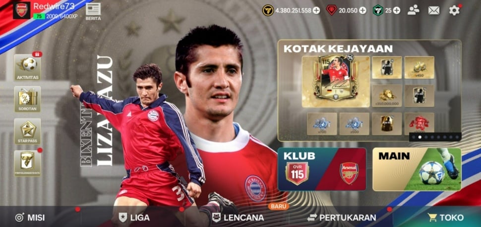 Update FC Mobile Desember 2025. (Suara.com/ Rezza Rachmanta)