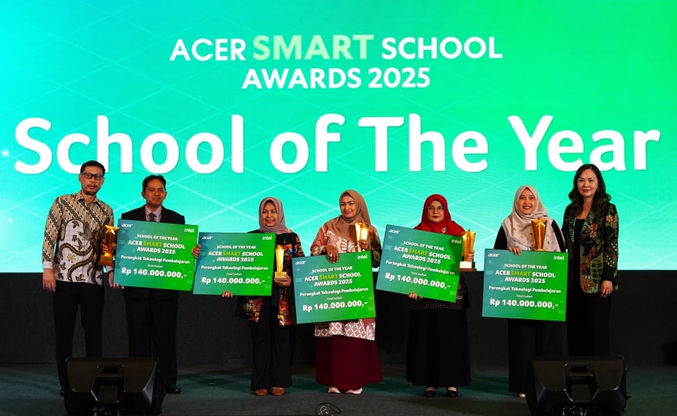 Para Pemenang Penghargaan Pendidikan 2025. (dok. Acer)