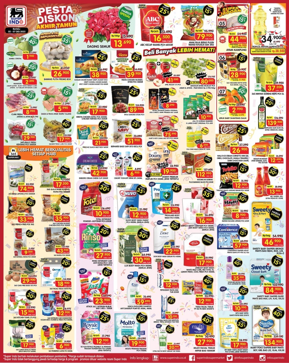 promo superindo 5-7 Desember 2025