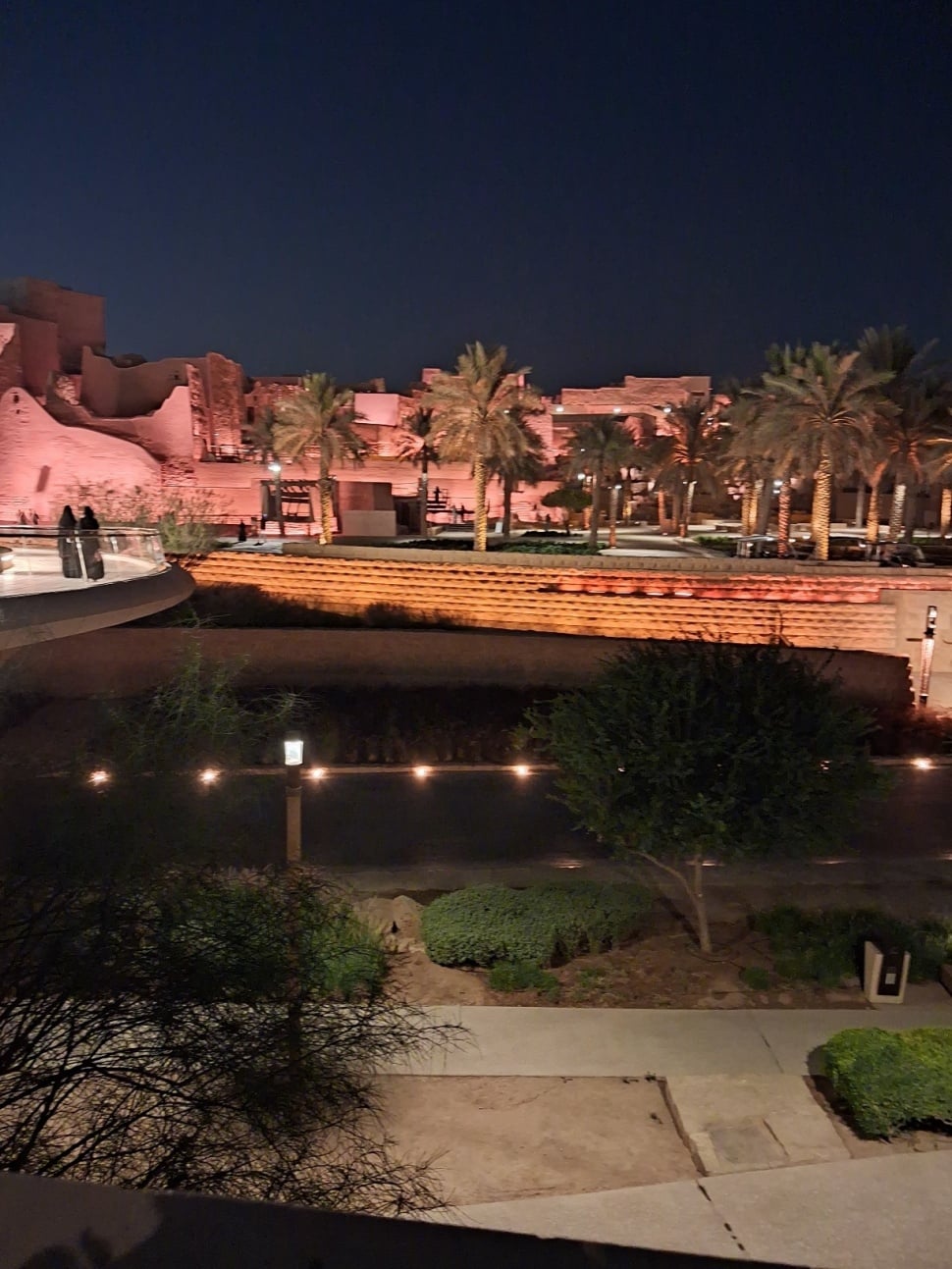 Bujairi Terrace, Diriyah. (Suara.com/Vania)