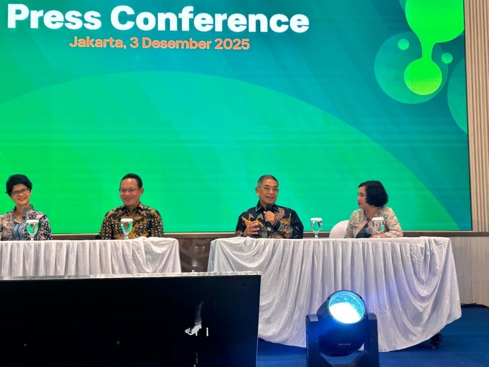 Peneliti Senior, Prof. Dr. Amin Soebandrio, Ph.D, Sp.MK di Direktorat Jenderal Pendidikan Tinggi, Sains, dan Teknologi, Jakarta, Rabu (3/12/2025). (Suara.com/Dini Afrianti)