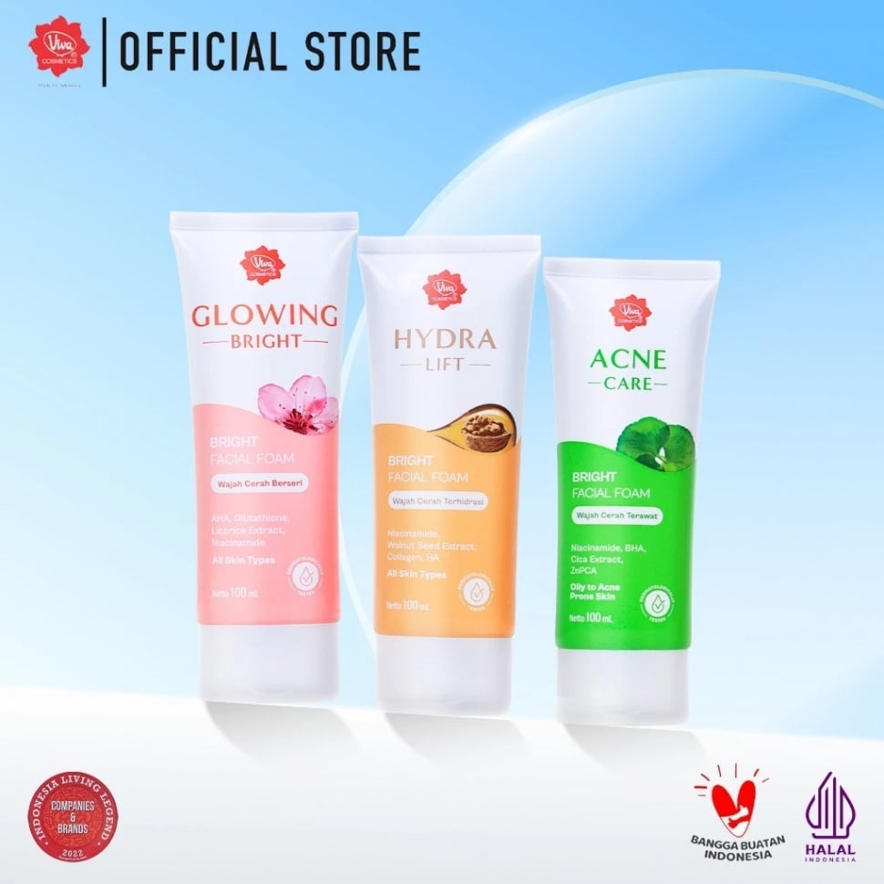 Produk Viva untuk mencerahkan wajah. (Shopee)