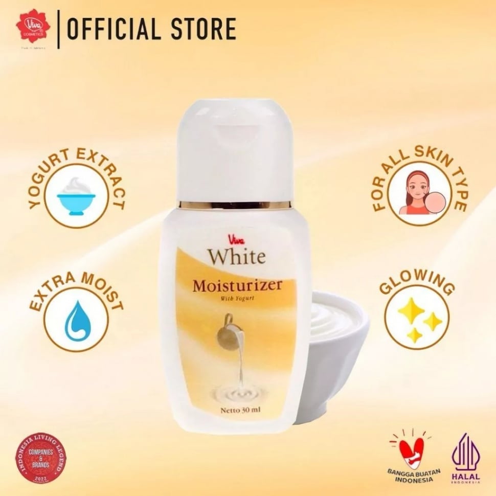Produk Viva untuk mencerahkan wajah. (Shopee)