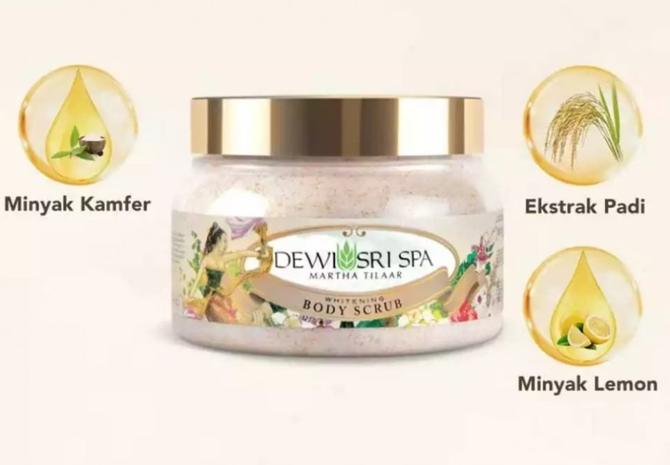 Rekomendasi lulur untuk calon pengantin. (Shopee)