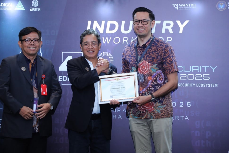 Peluncuran Dwarapala CSIRT. (Dok. Spentera)