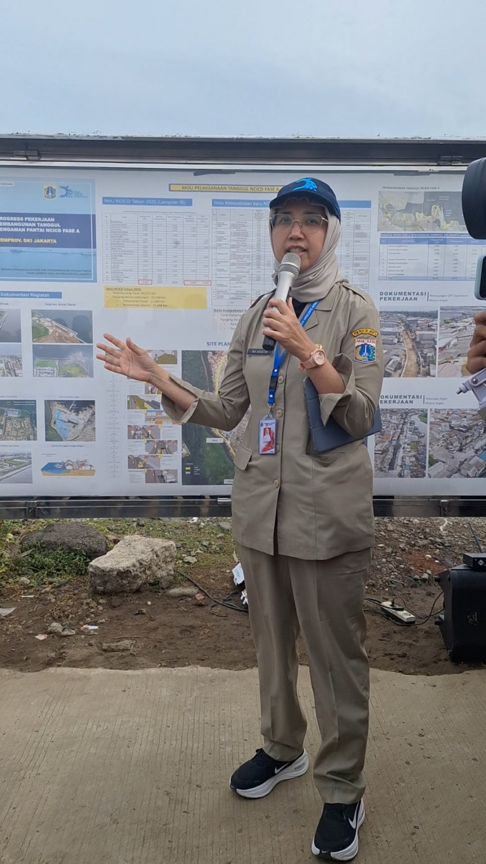 Kadin SDA DKI Jakarta Ika Agustin. (Suara.com/Adiyoga)