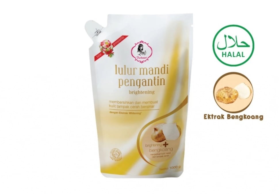 Rekomendasi lulur untuk calon pengantin. (Shopee)