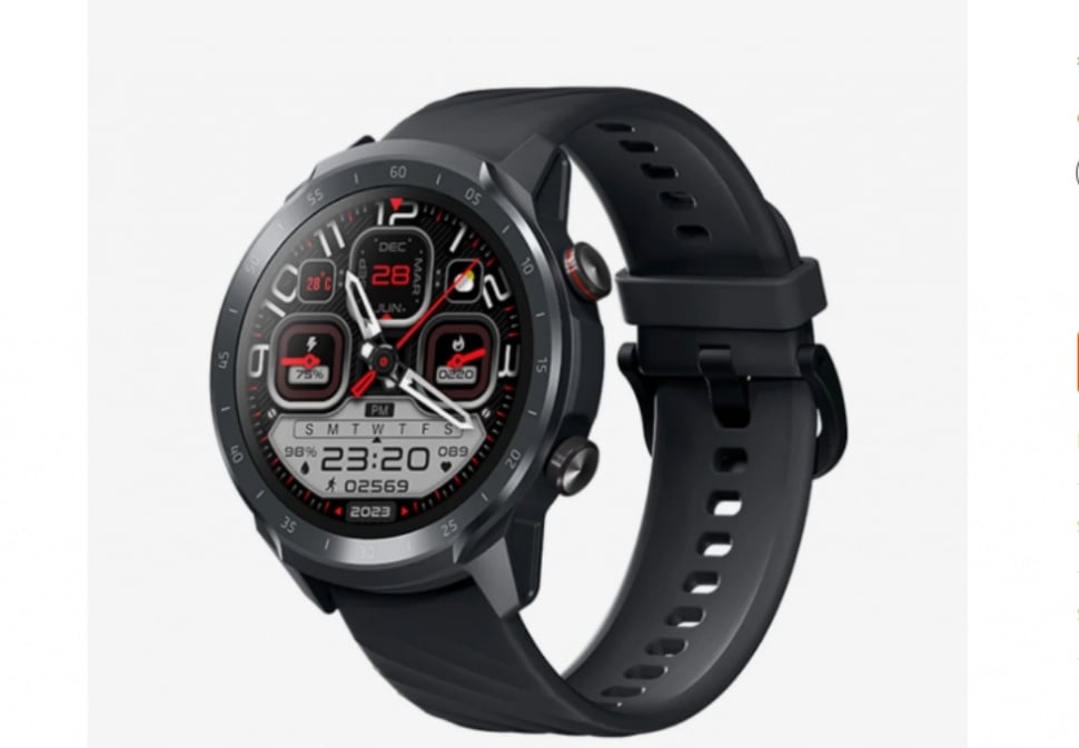 Smartwatch yang bisa mengukur tekanan darah.