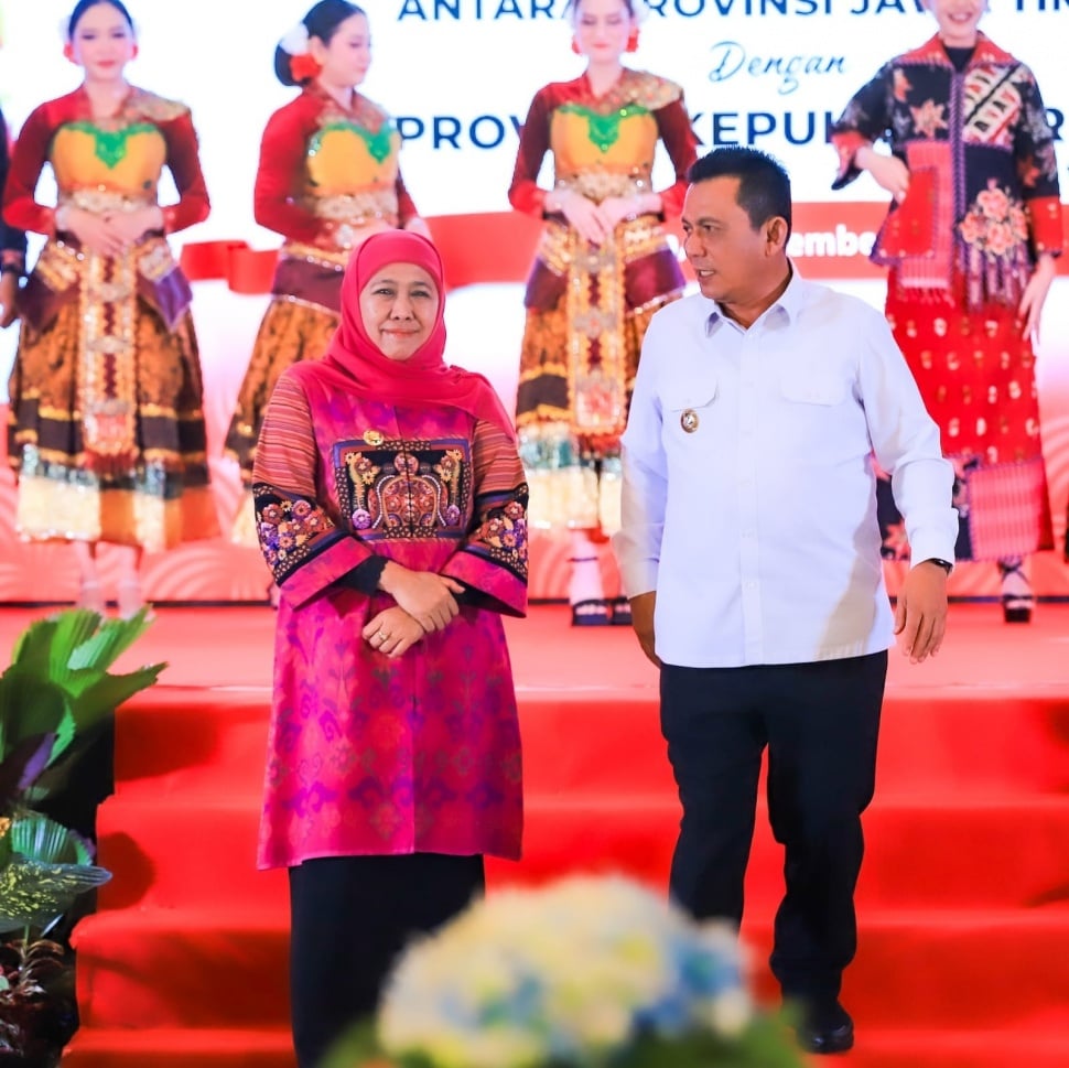Gubernur Khofifah Indar Parawansa sukses menutup rangkaian kegiatan Misi Dagang dan Investasi Provinsi Jawa Timur Tahun 2025 di Provinsi Kepulauan Riau (Dok: Pemprov Jatim)