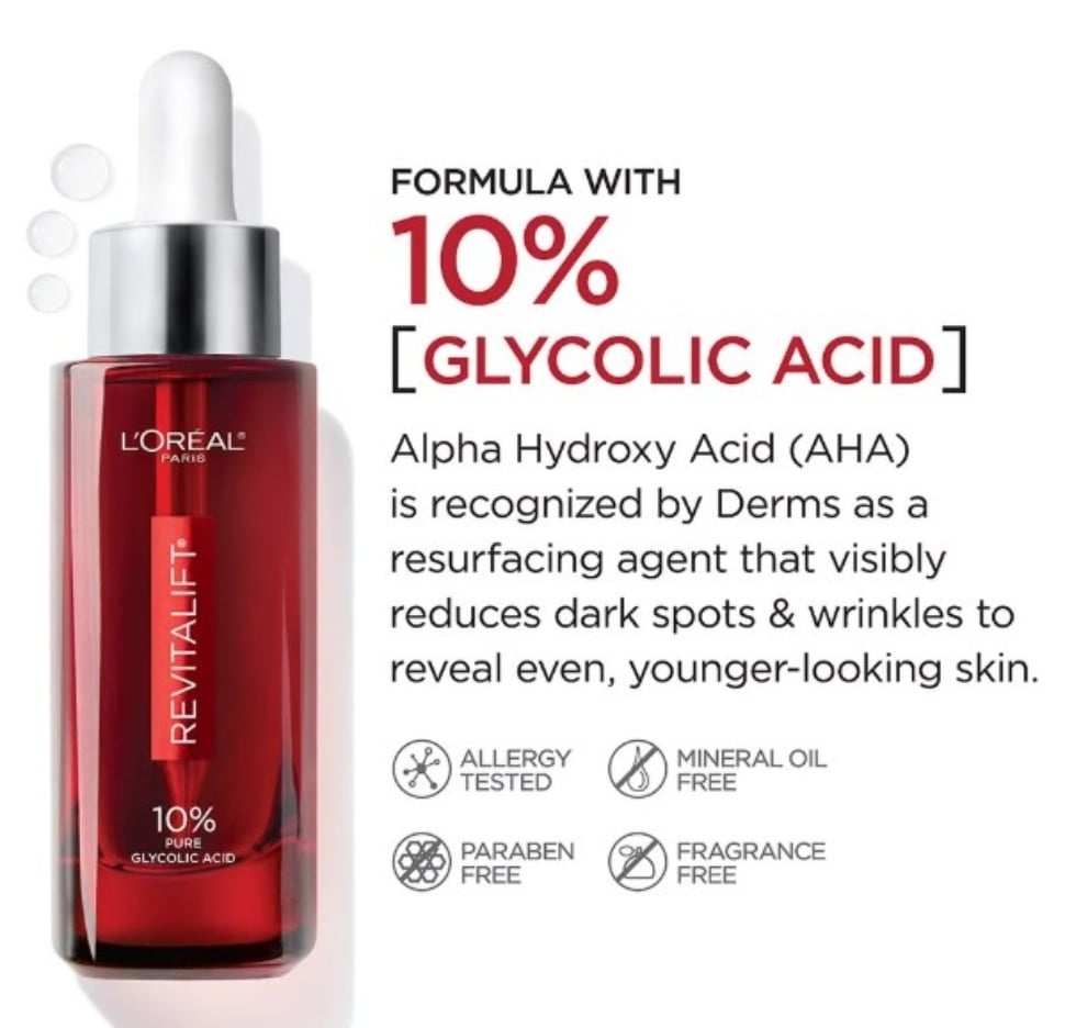 L'Oréal Paris Revitalift 10% Pure Glycolic Acid Daily Serum