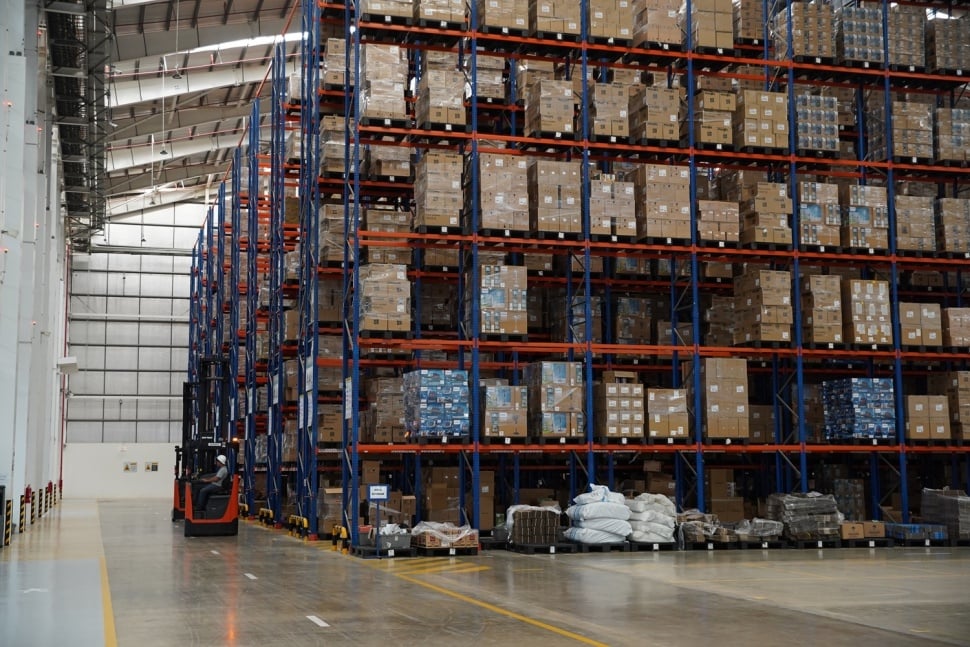 Storage area di Gudang Marunda. (dok. Blibli)