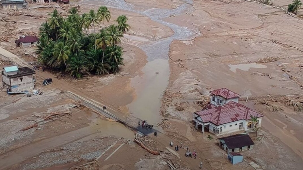 Banjir Sumatra (Instagram/suaradotcom)