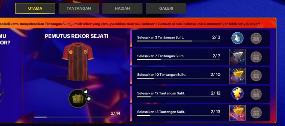 Event Pemutus Rekor FC Mobile. (Suara.com/ Rezza Rachmanta)