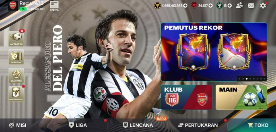 Event Pemutus Rekor FC Mobile. (Suara.com/ Rezza Rachmanta)