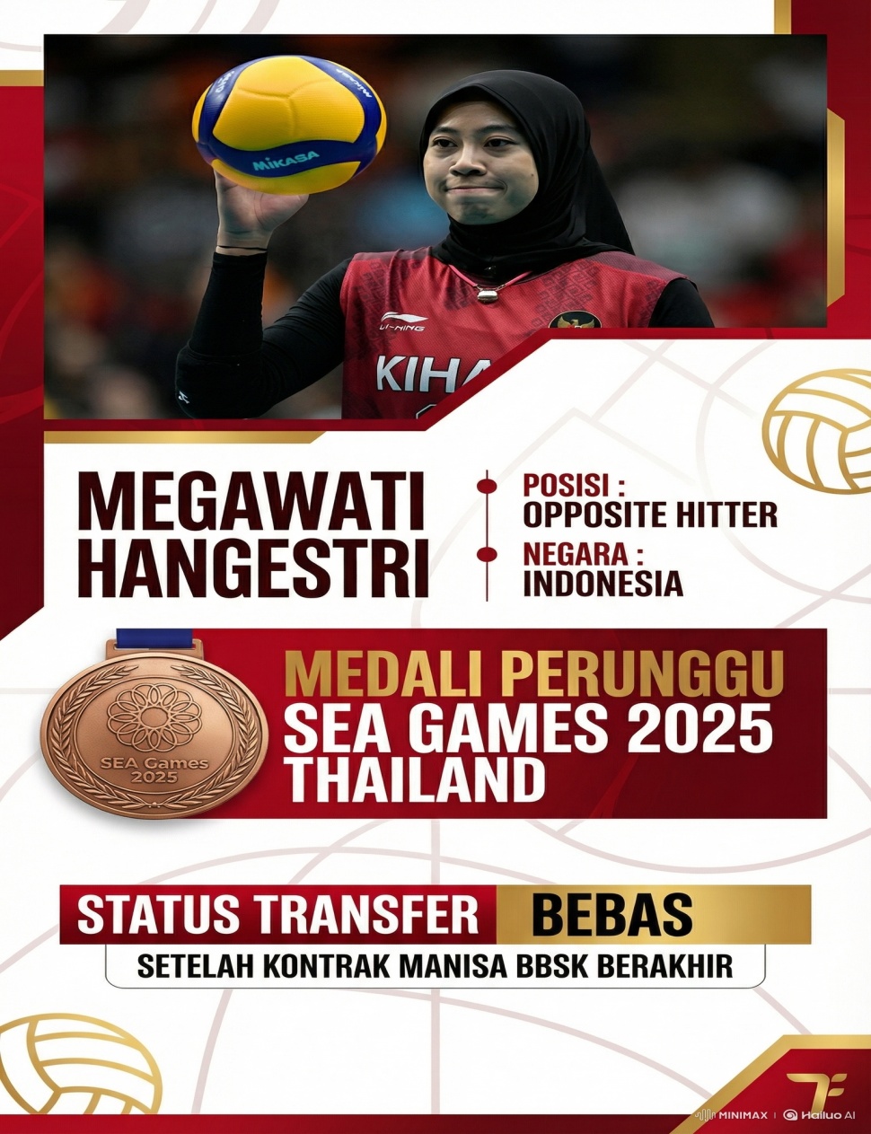 Soal Klub Baru usai SEA Games 2025, Megawati Hangestri: Emm ... Rahasia [Suara.com]