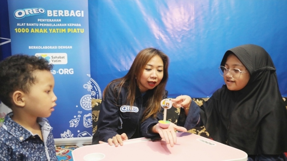 Program OREO Berbagi Serunya Berilmu. (Dok. Oreo)