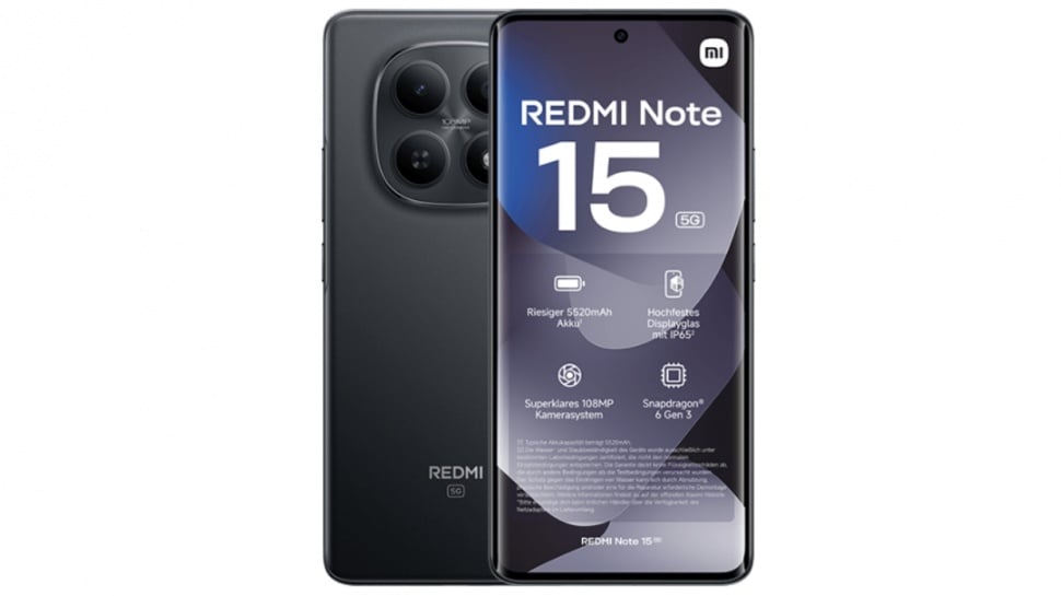 Skor AnTuTu Redmi Note 15 5G tembus 600 ribu poin. (Xiaomi)