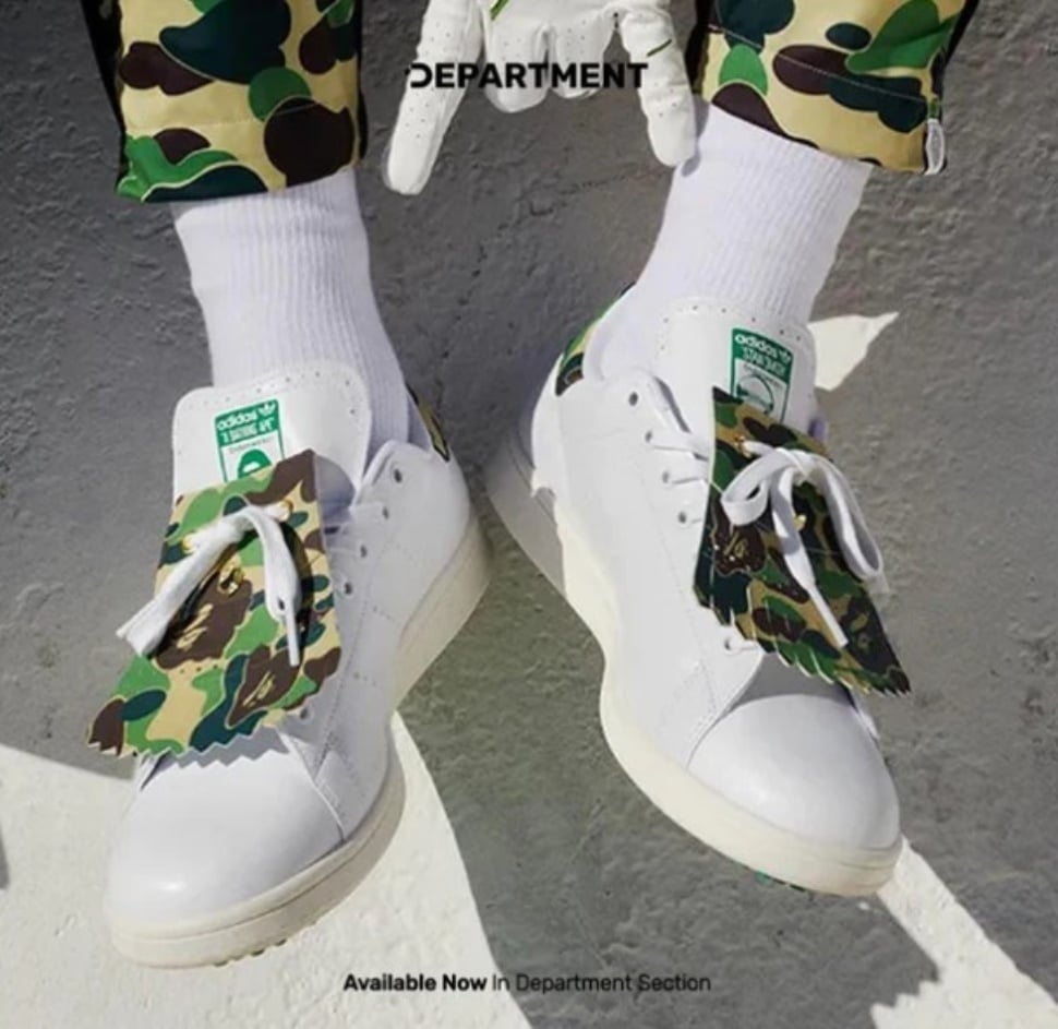 Adidas Stan Smith Golf X BAPE [https://department.co.id/]