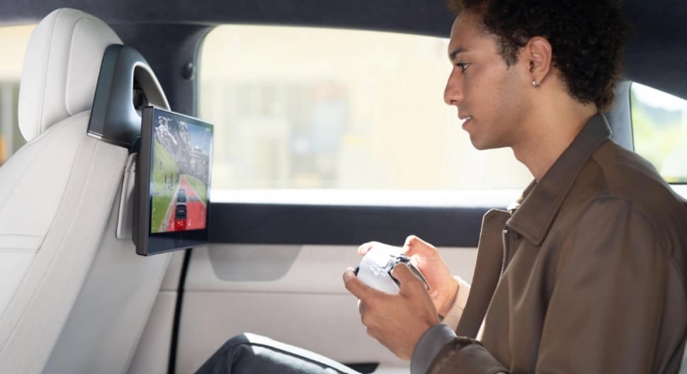 Honda Afeela 1 dengan fitur streaming PlayStation. (Honda)